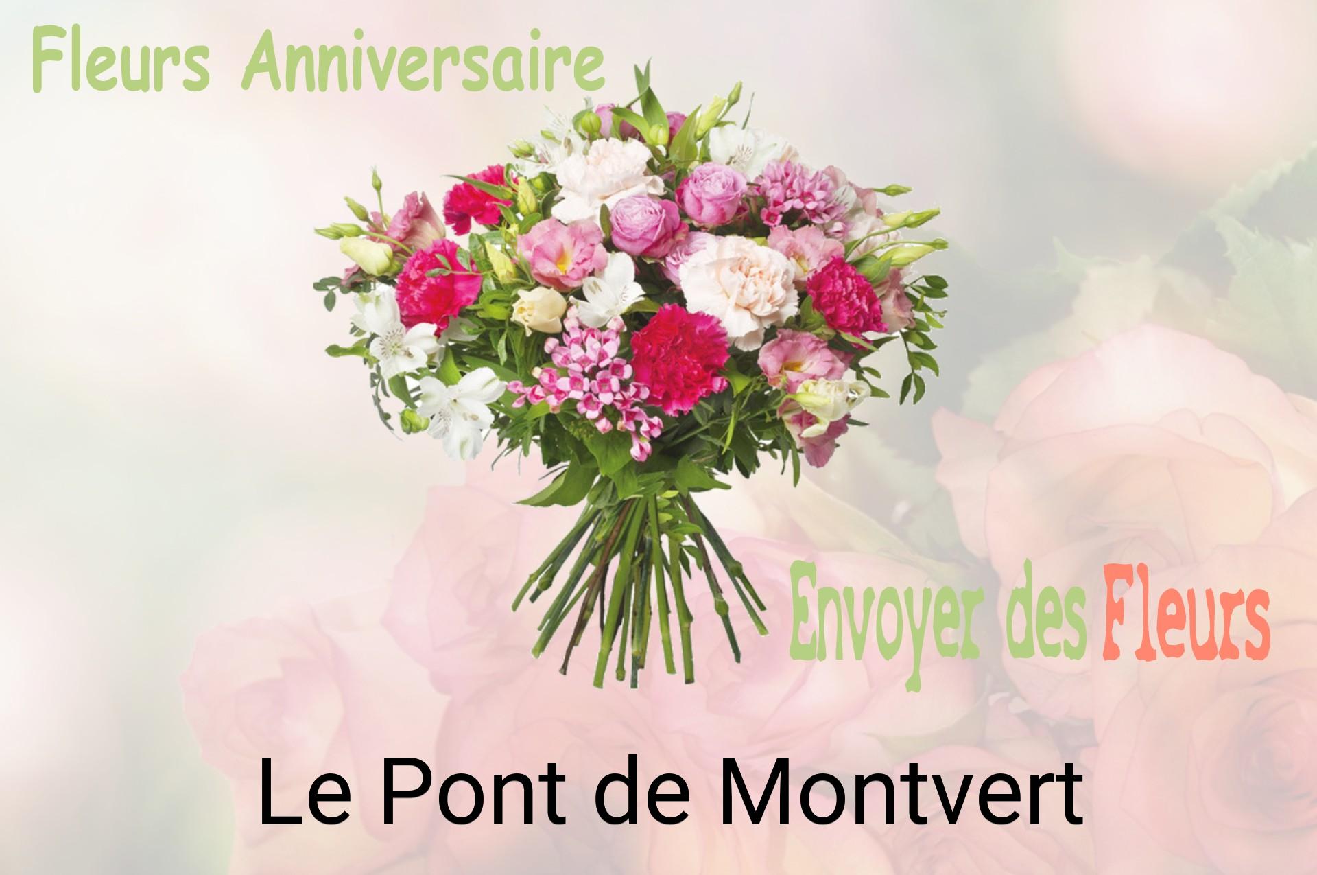 Bouquet de fleurs d’anniversaire livré à Le Pont-de-Montvert