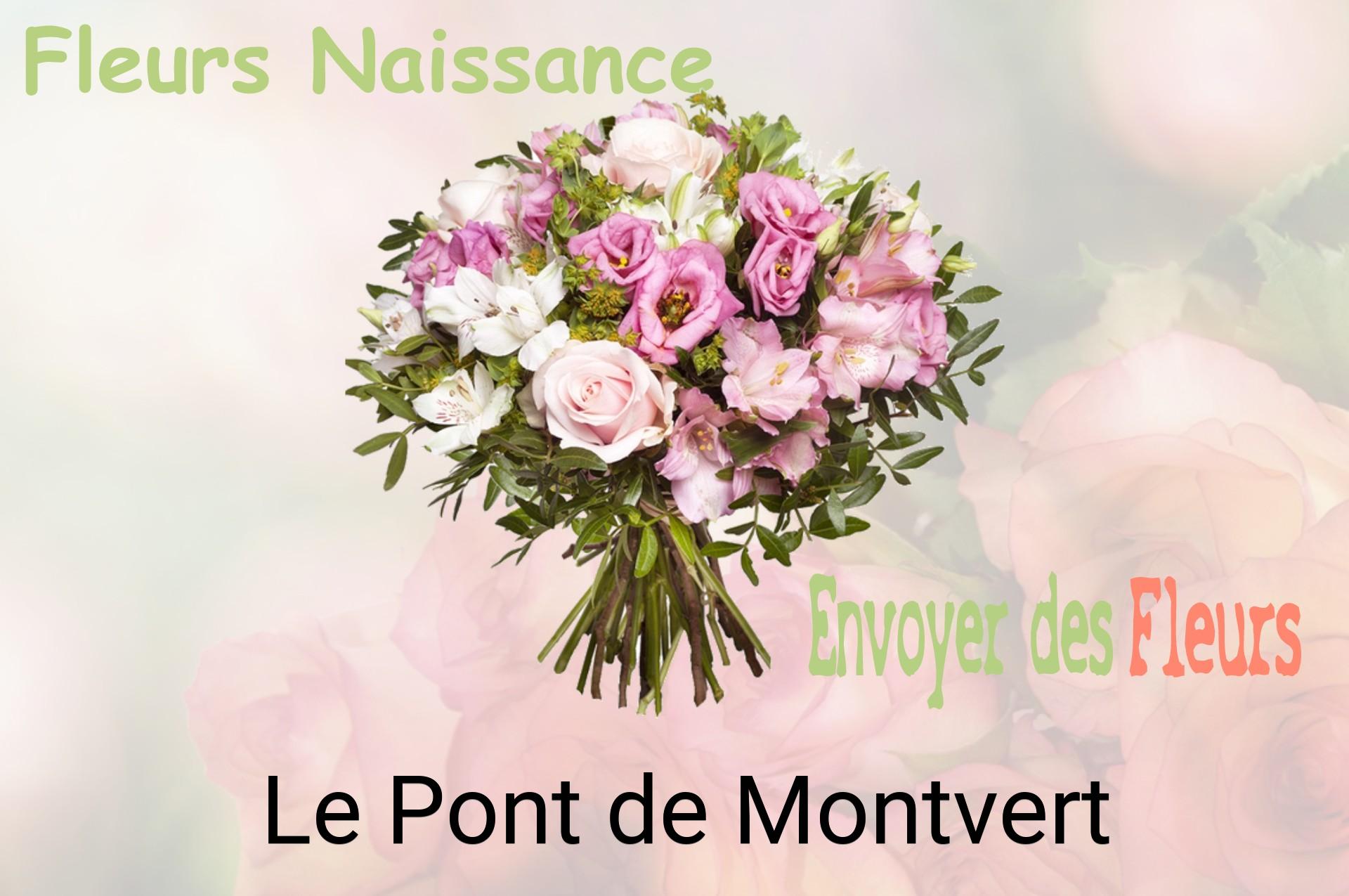 Bouquet de fleurs de naissance livré à Le Pont-de-Montvert