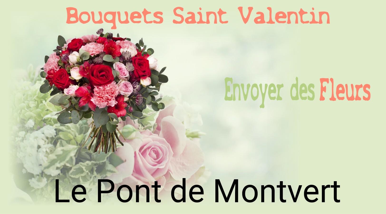 Roses de Saint-Valentin livrées à Le Pont-de-Montvert